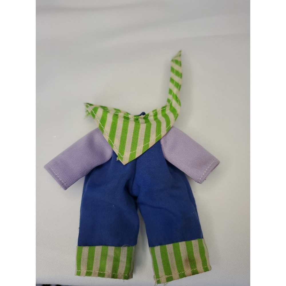 VINTAGE STRAWBERRY SHORTCAKE Huckleberry Pie Doll CLOTHES OVERALLS‎
